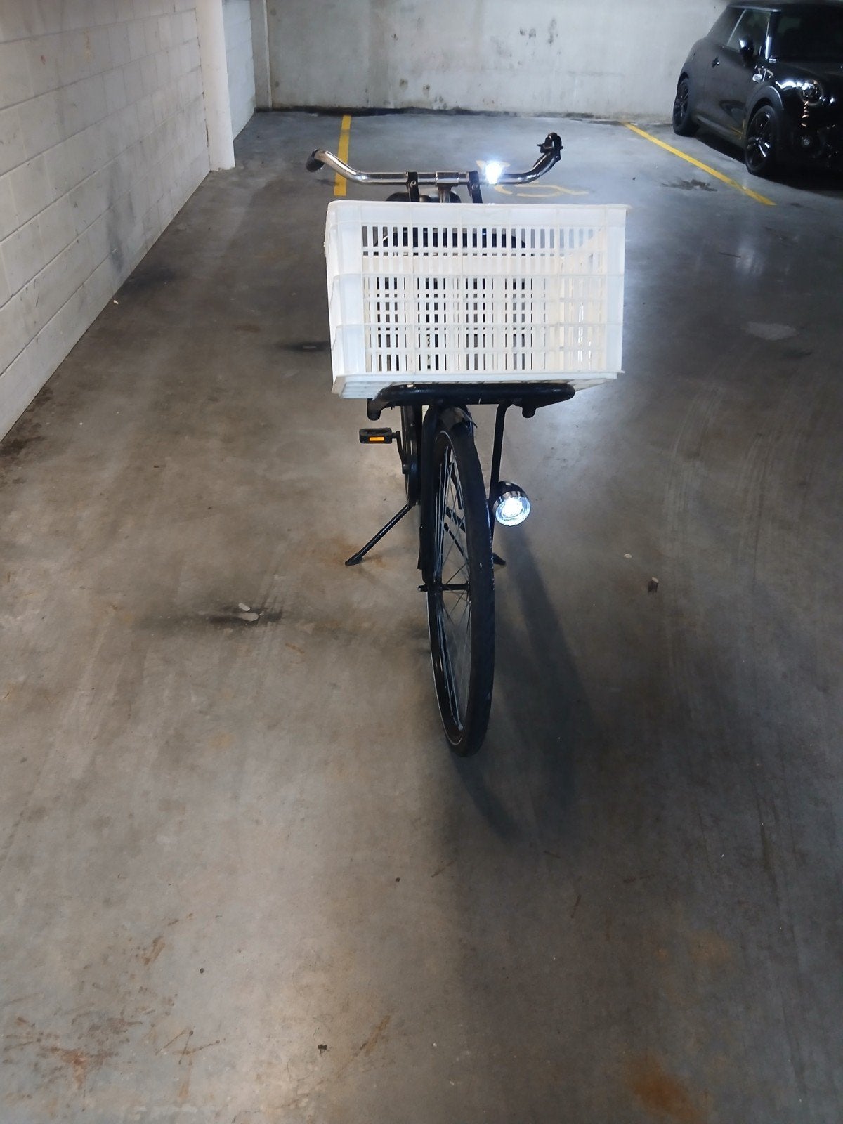 Te koop een mooie mat zwart Transport RiveL 28 inch, Ophalen, Zo goed als nieuw