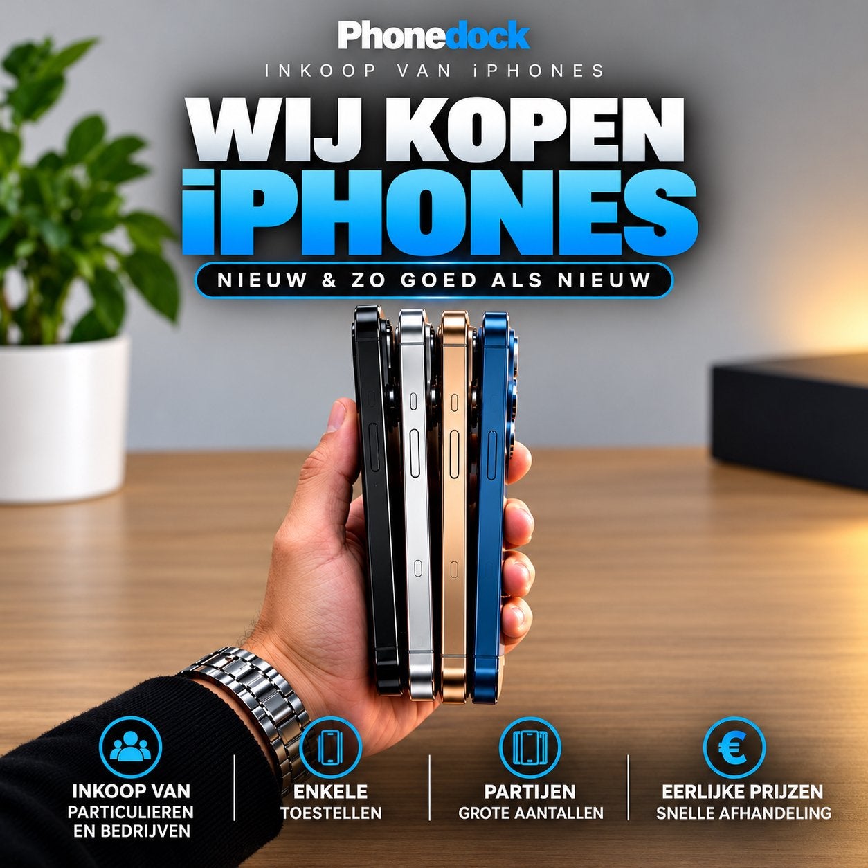 Gezocht: Apple iPhone 17 pro / max | 18 pro | 18 pro max, Ophalen of Verzenden, Nieuw, Zwart