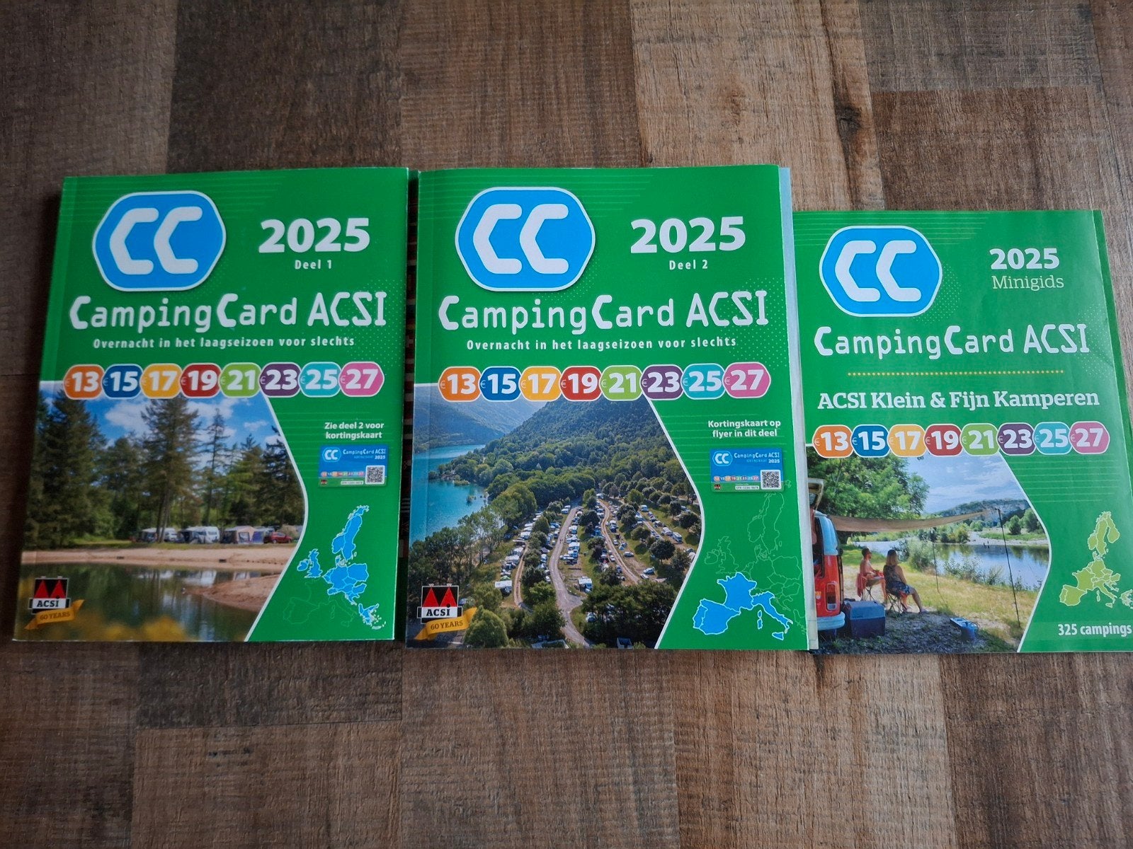 Acsi Campinggidsen.  2025  2 delig., Ophalen of Verzenden