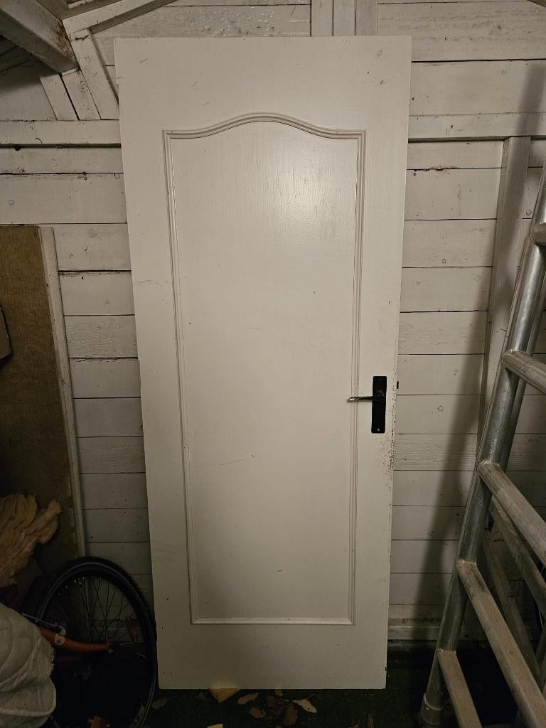 Gebruikte deuren zowel stomp als opdek, Ophalen, Gebruikt, Minder dan 80 cm, Binnendeur