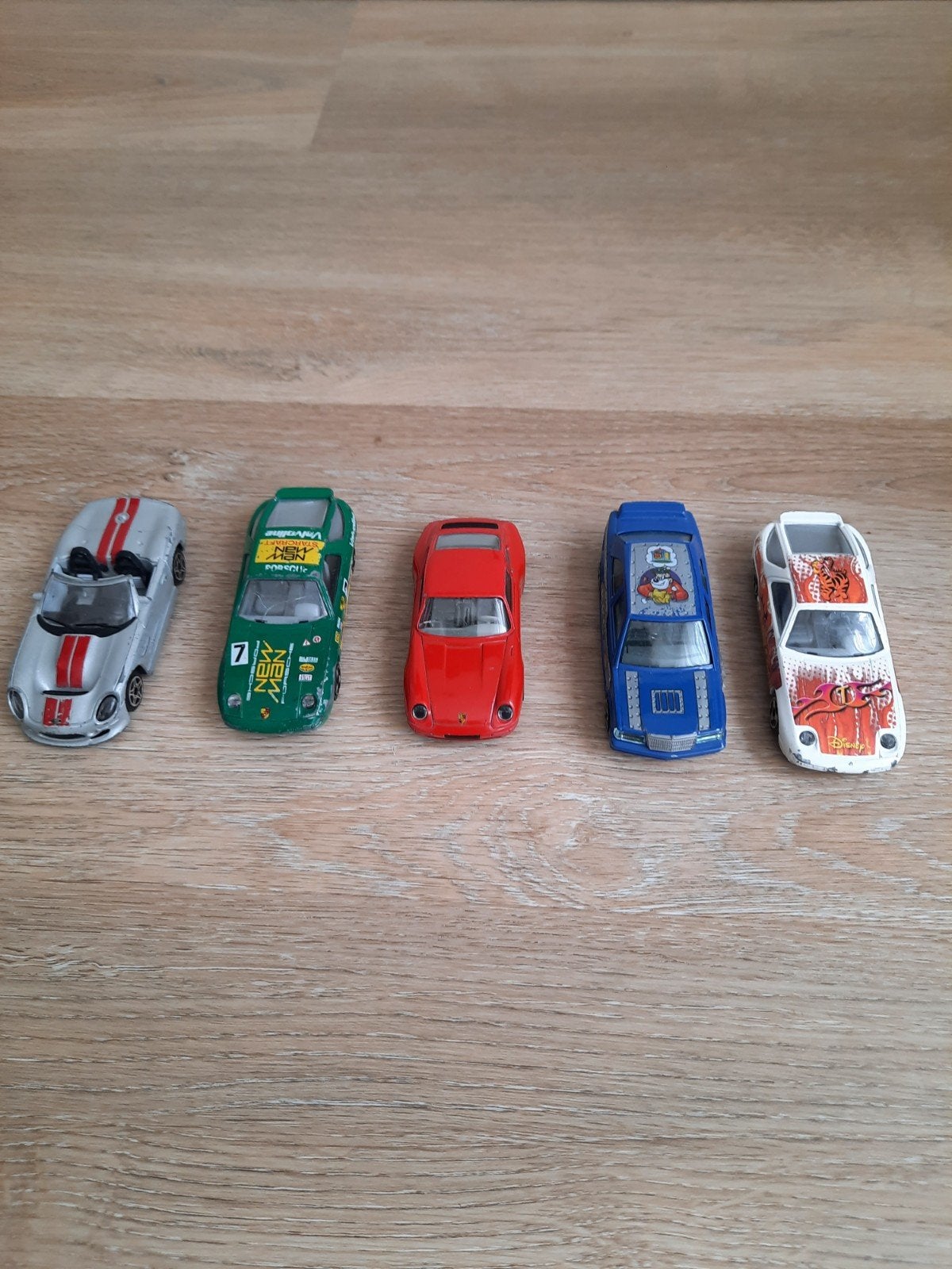 Burago auto's 5 stuks, Ophalen, Gebruikt