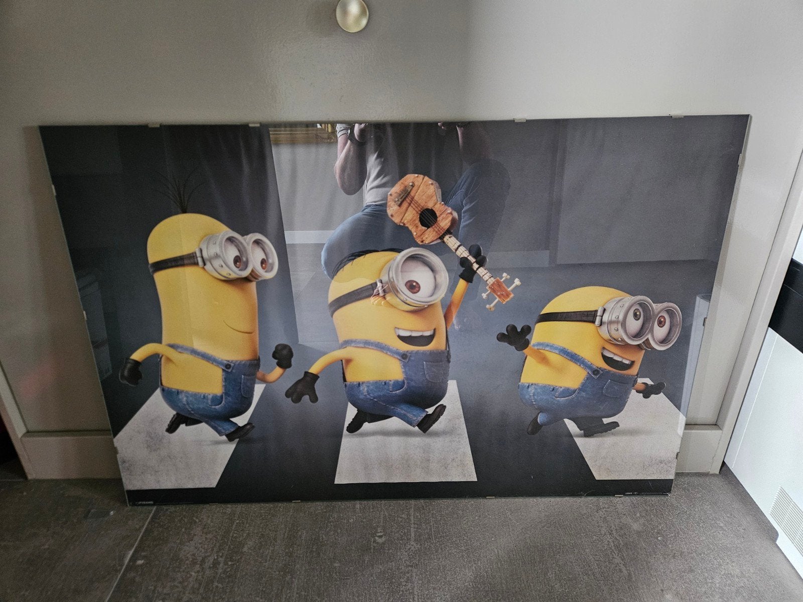 Minions Abbey Road Poster - Groot Formaat, Ophalen, Gebruikt, 50 tot 75 cm, 100 tot 125 cm