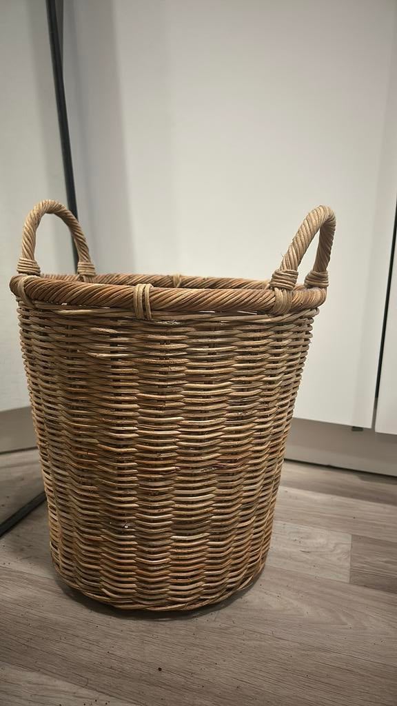 Plant pot, Ophalen of Verzenden, Zo goed als nieuw, Rechthoekig, Riet