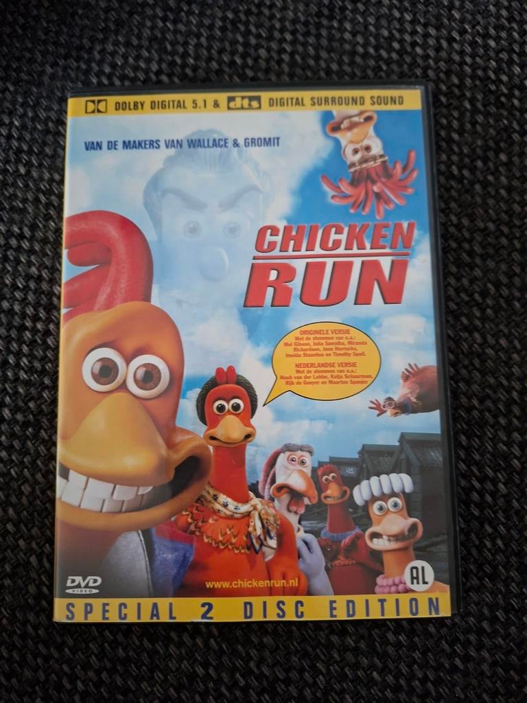 Chicken Run DVD - Special 2 Disc Edition, Gebruikt, Alle leeftijden, Ophalen of Verzenden, Komedie