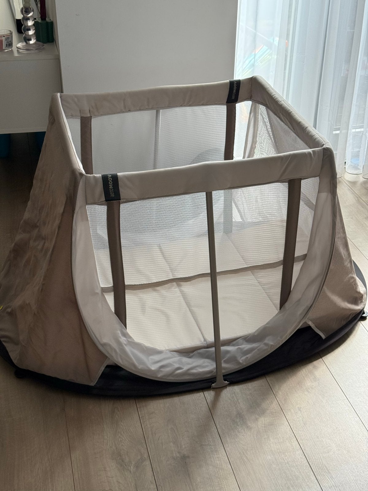 Aeromoov Pop-Up Reisbedje - Snel en Compact, Ophalen, Zo goed als nieuw, Reisbedje