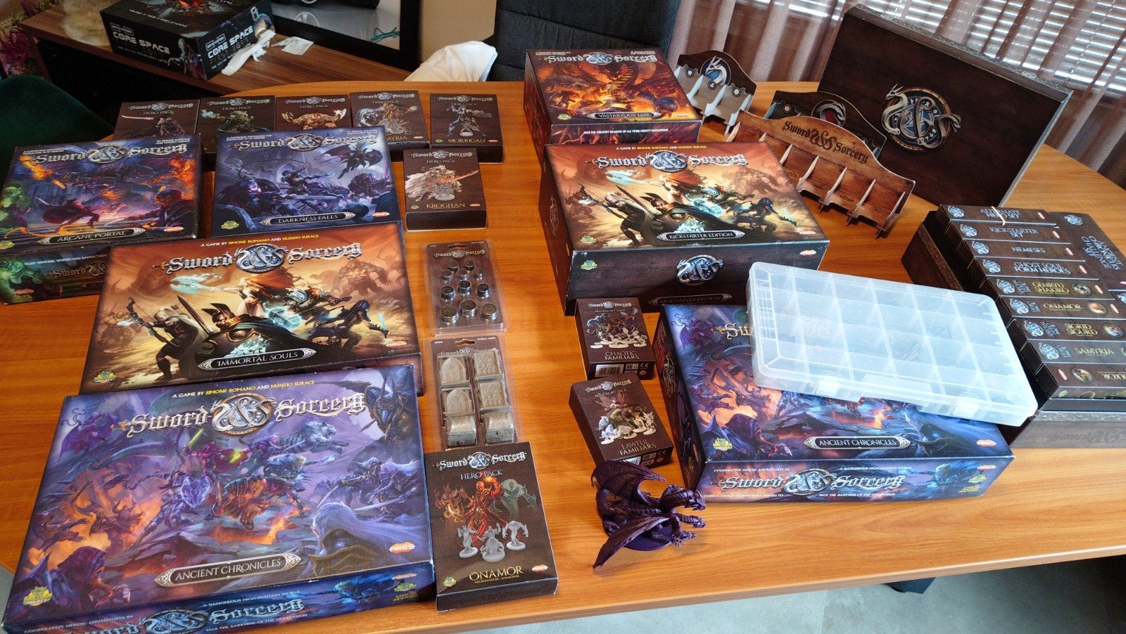 Sword & Sorcery: Uitgebreide Collectie Bordspellen, Een of twee spelers, Ophalen, Zo goed als nieuw, Ares Games