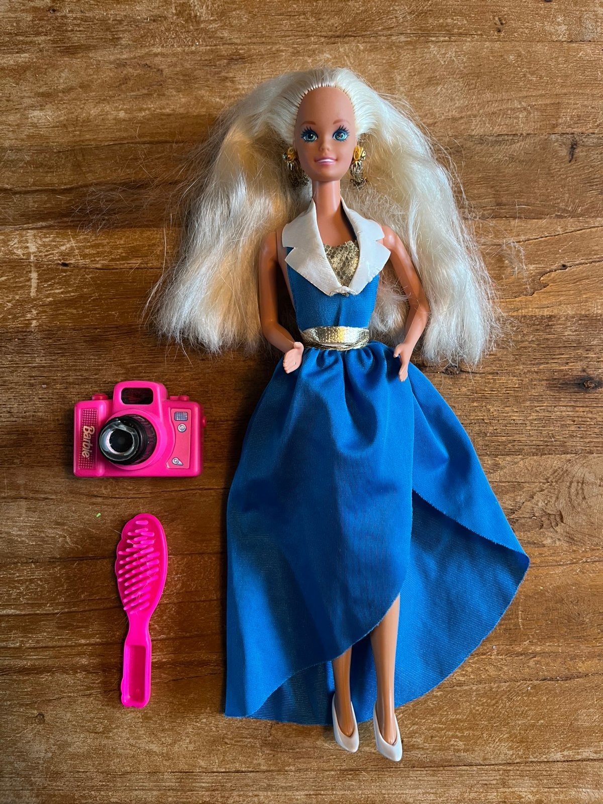 Vintage Barbie - Sea Holiday Barbie Camera  (Mattel, 1992), Ophalen of Verzenden, Gebruikt, Barbie