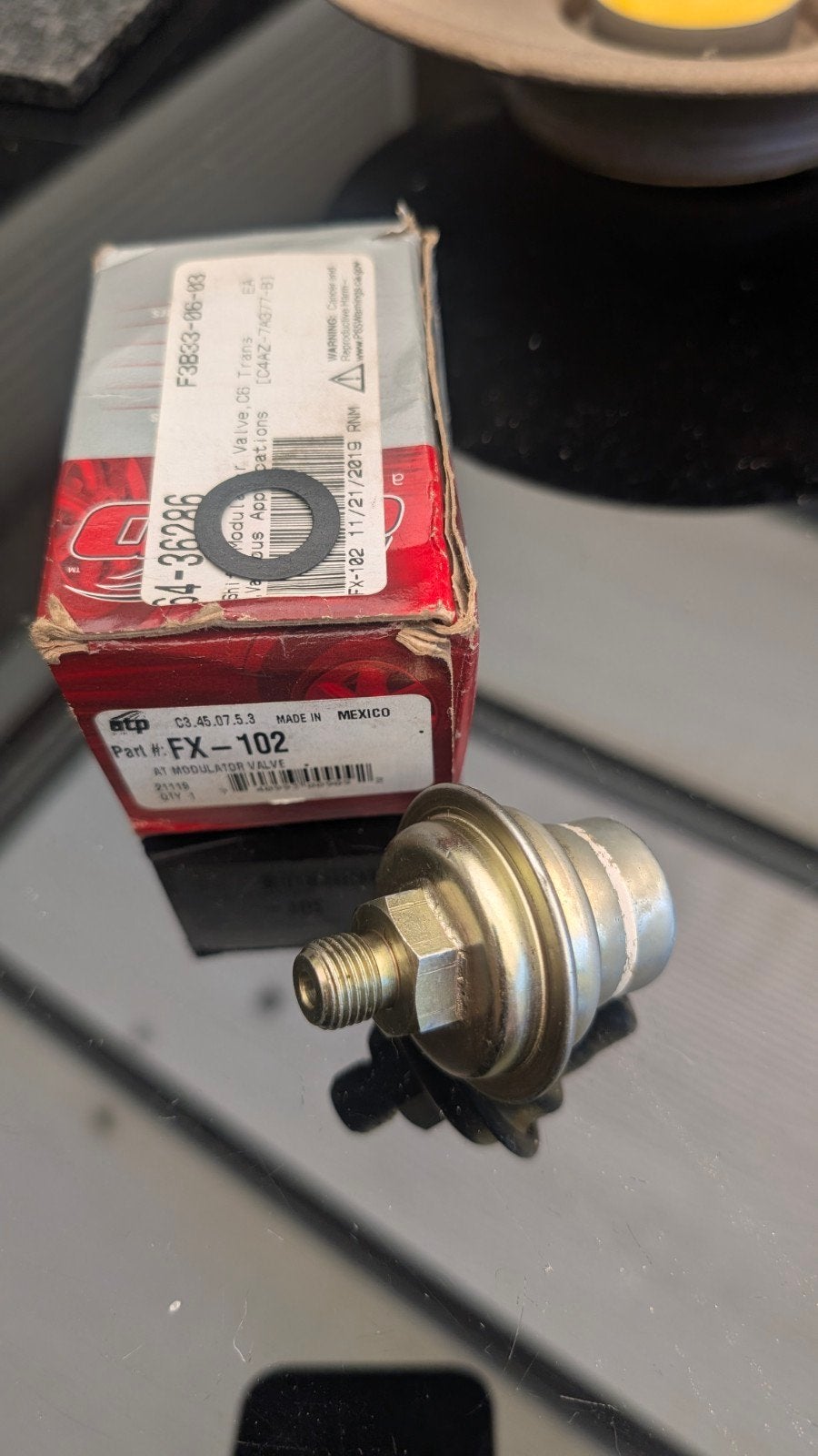 Nieuwe ATP Ford Mustang C4 vacuümmodulator, Auto-onderdelen, Transmissie en Toebehoren, Ophalen of Verzenden, Nieuw, Ford USA