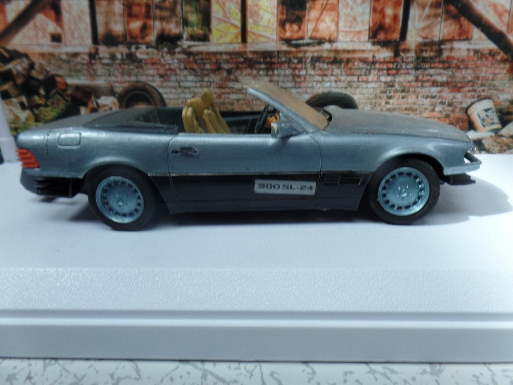Mercedes 300 SL-24 modelauto - Beschadigd, Overige merken, Gebruikt, 1:50 of kleiner, Auto