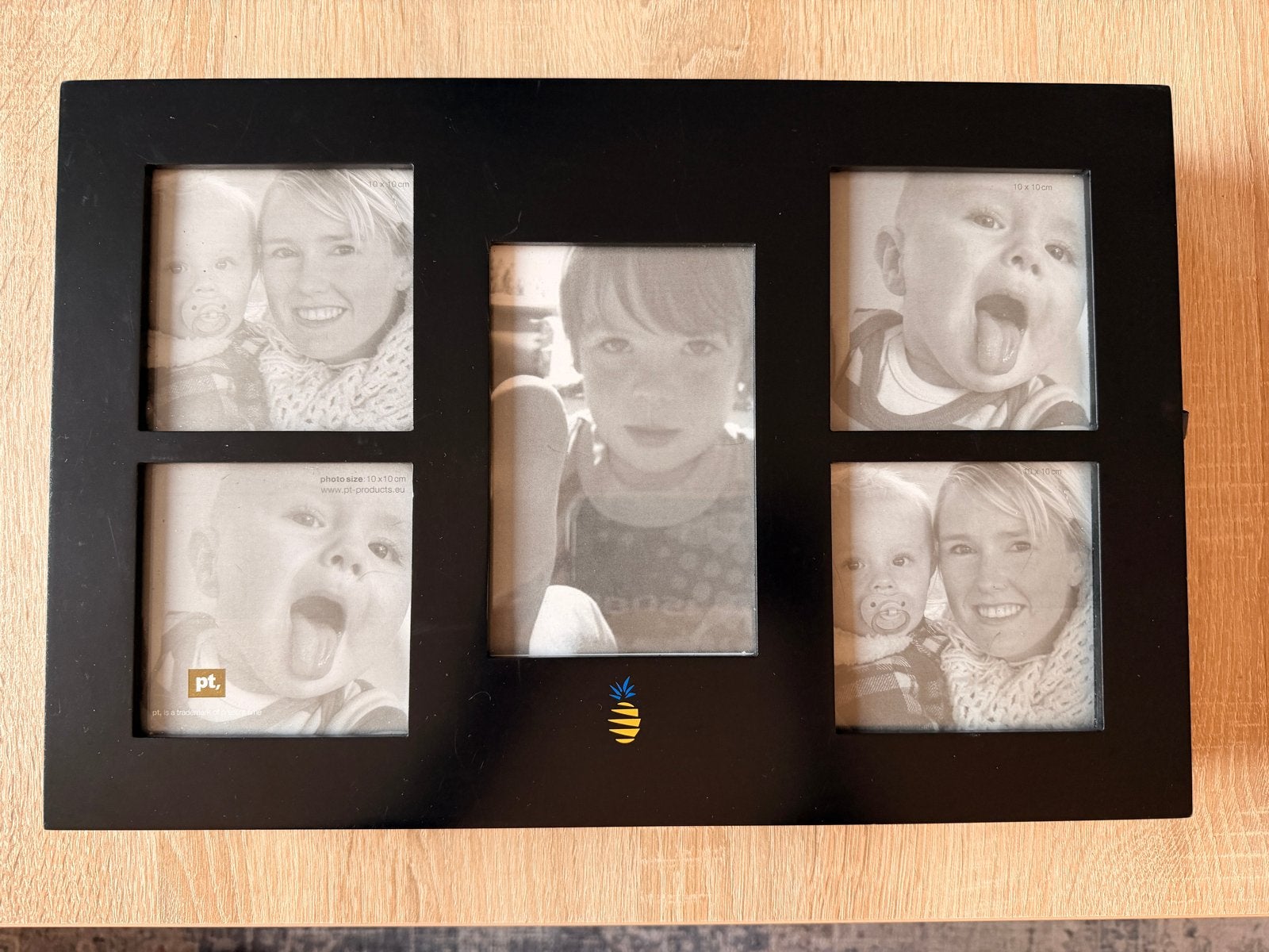 Zwarte fotobewaarbox met fotovakken en insteekhoezen, Overige typen, Nieuw, Ophalen of Verzenden, Overige materialen