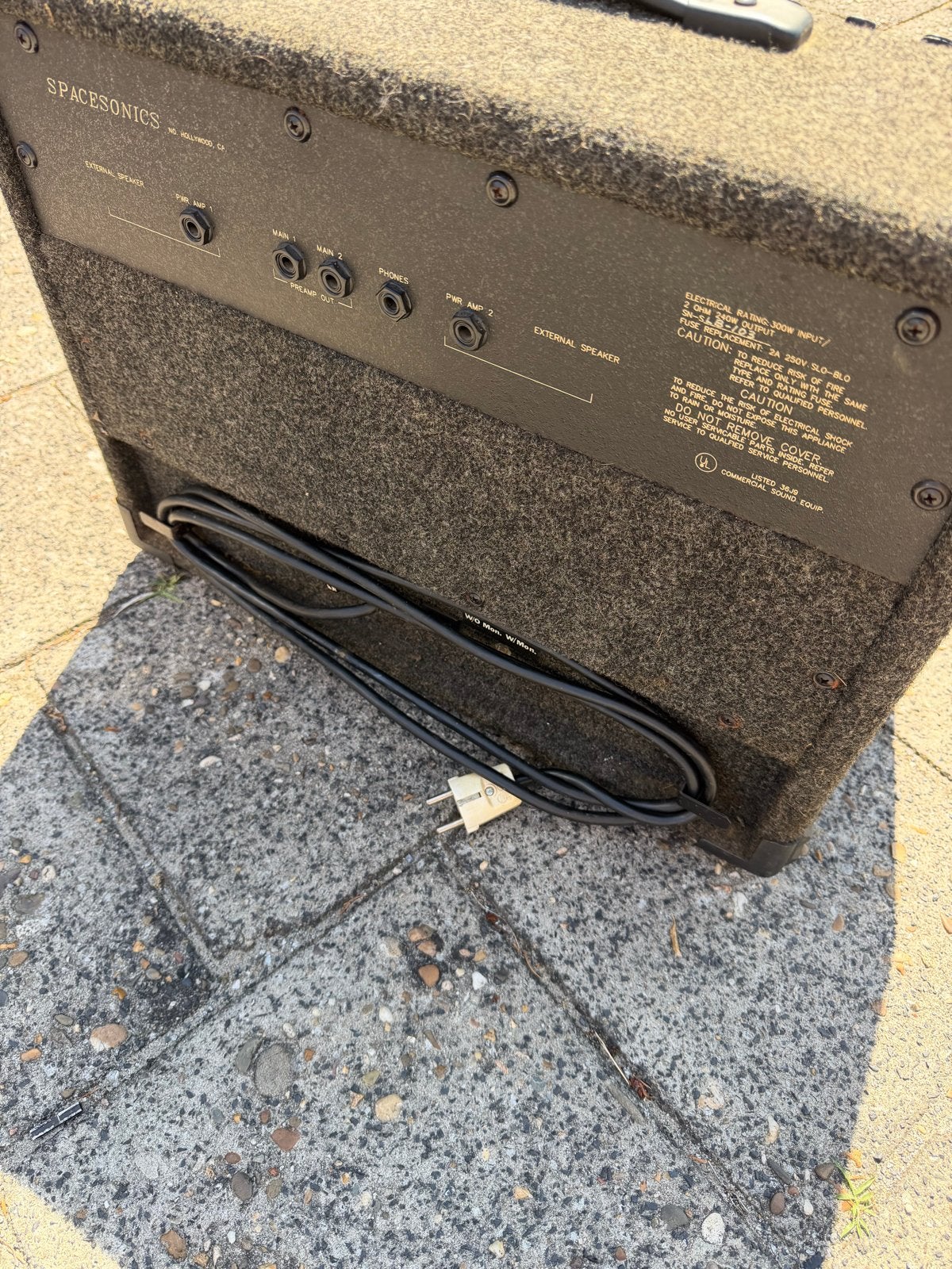 Spacesonics Digitale Stereo Basgitaar Versterker, Ophalen of Verzenden, Gebruikt, Basgitaar, 100 watt of meer