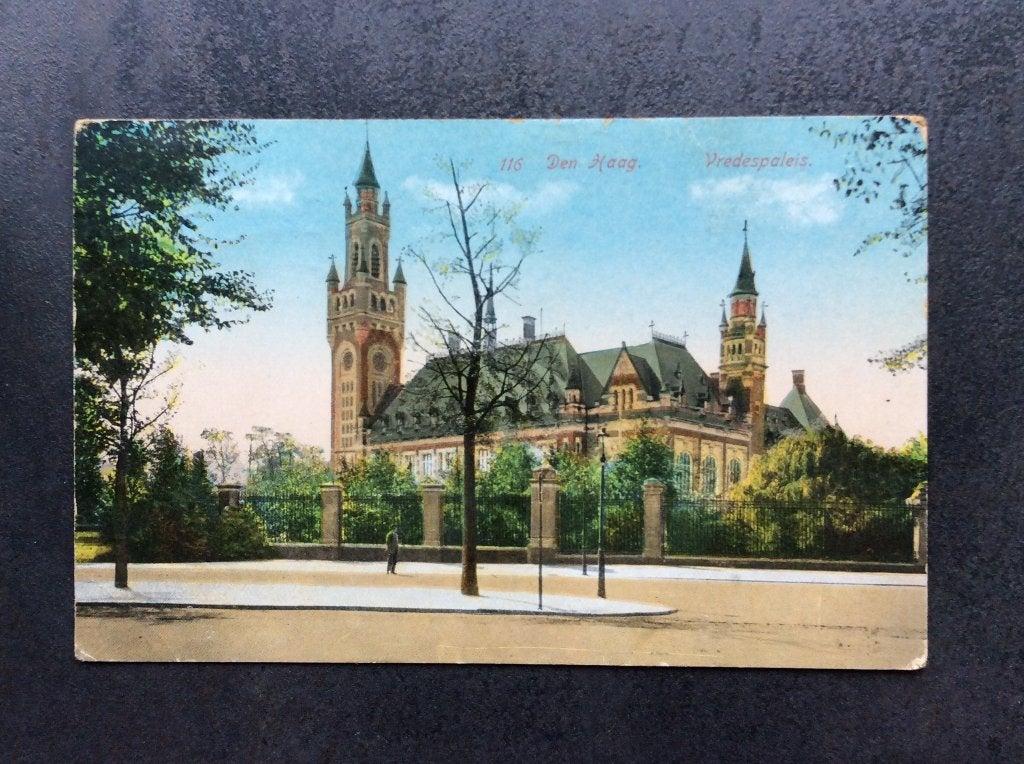 ‘s-Gravenhage, Vredespaleis, Ophalen of Verzenden, 1920 tot 1940, Gelopen, Zuid-Holland