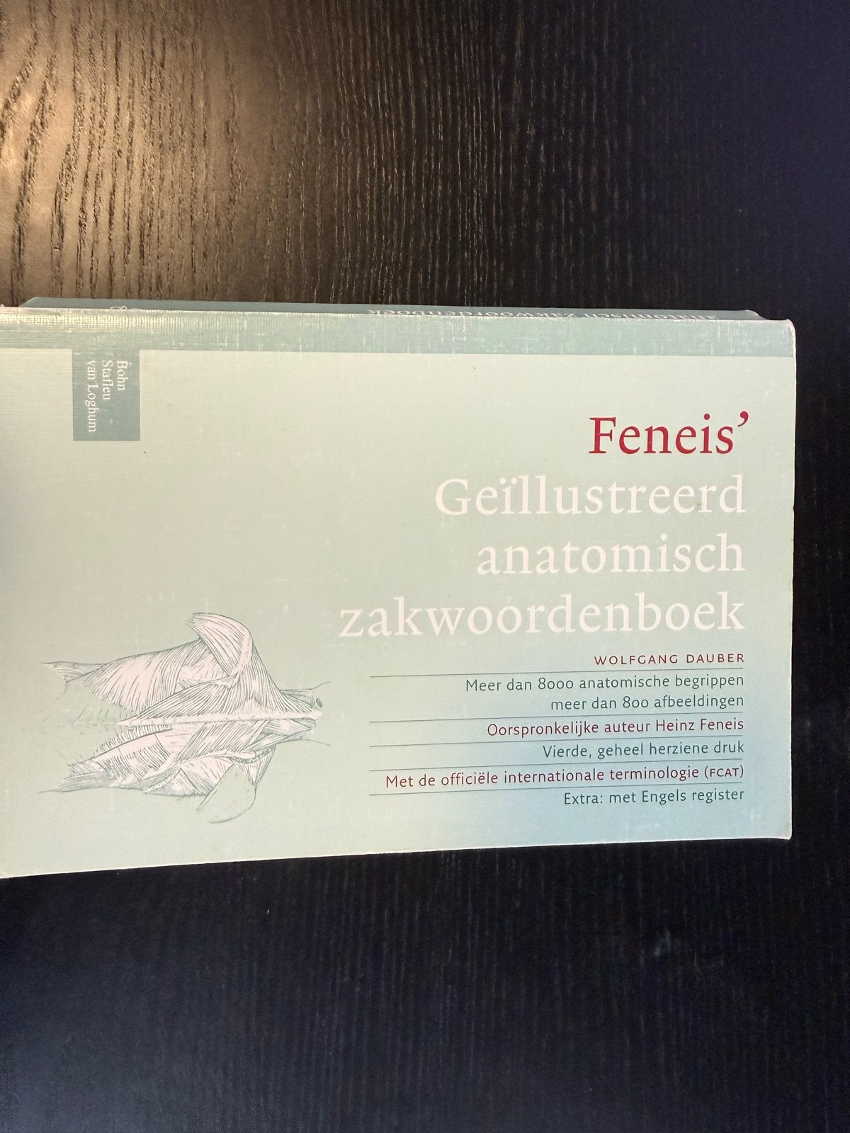 Feneis' Geïllustreerd anatomisch zakwoordenboek, Ophalen of Verzenden, Beta, Zo goed als nieuw, WO