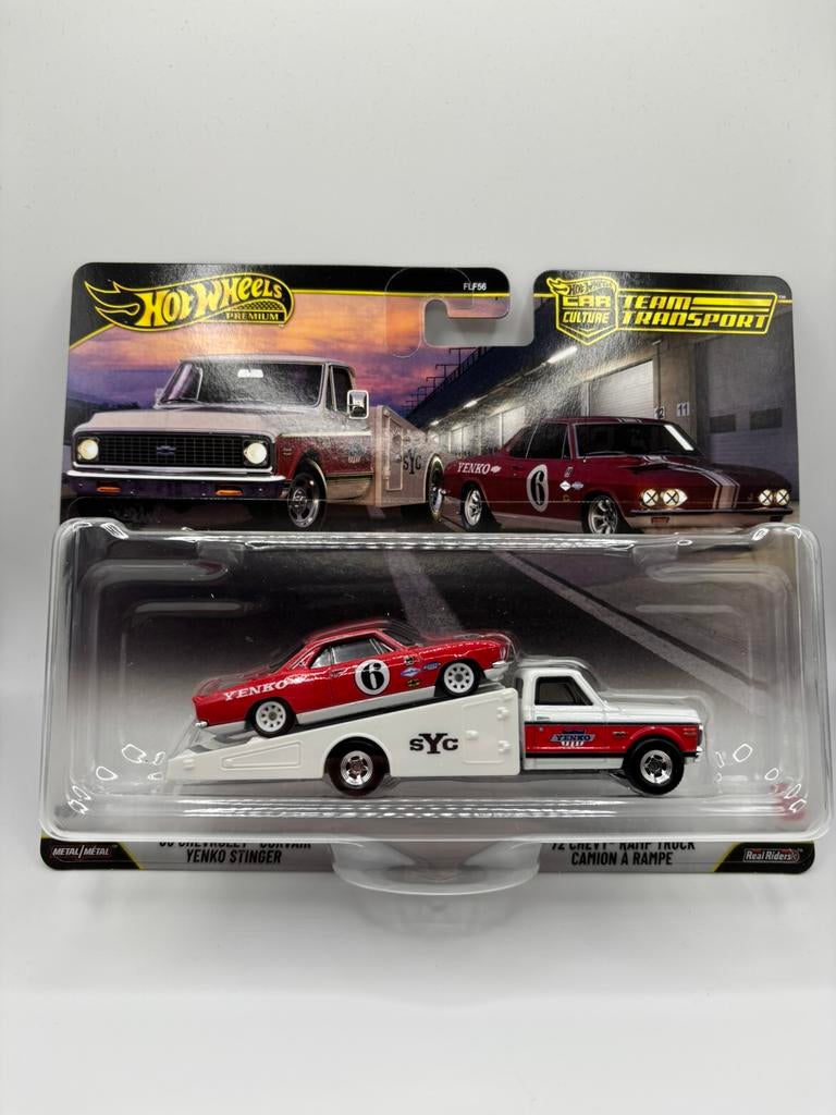 Hot wheels Team transport chevrolet corvair, Hobby en Vrije tijd, Modelauto's | Overige schalen, Ophalen of Verzenden, Zo goed als nieuw