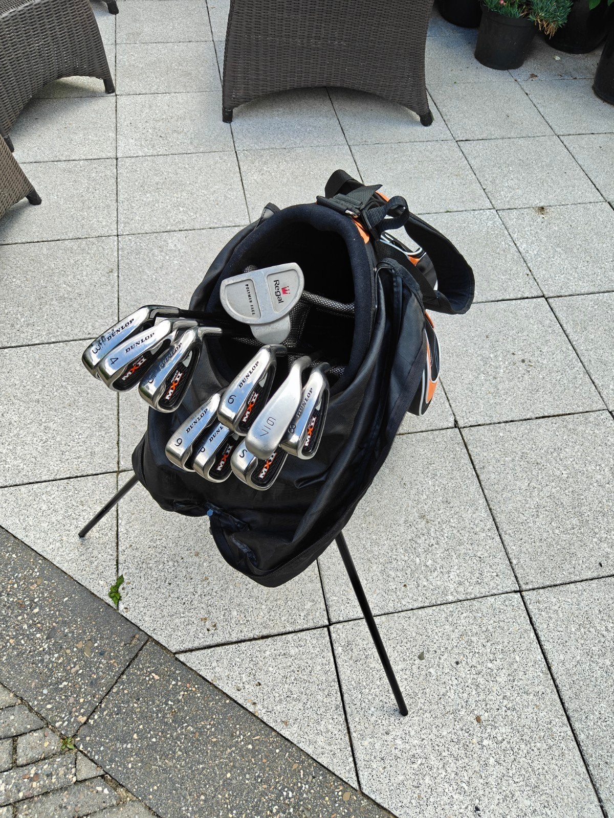 Wilson golfset (grafiet) 3i tot SW, Sport en Fitness, Golf, Ophalen, Zo goed als nieuw, Set, Overige merken
