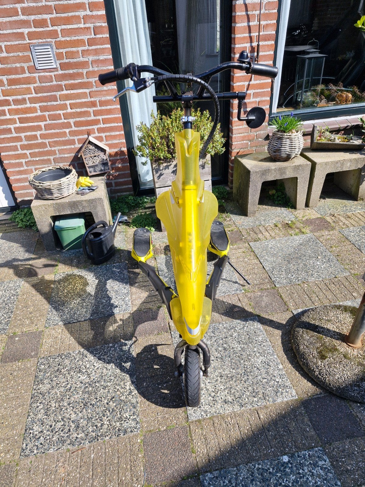 Electrische Trikke 48 v RDW goedgekeurd met kenteken, Ophalen, Gebruikt, Elektrische step (E-scooter), Trikke
