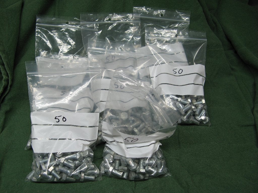 M8 x16 bouten en moeren (8.8), Ophalen of Verzenden, Zo goed als nieuw, Minder dan 50 mm, Bouten of Moeren