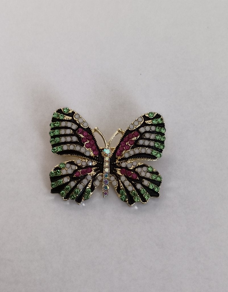 Vlinder broche, Overige materialen, Overige kleuren, Minder dan 4 cm, Nieuw