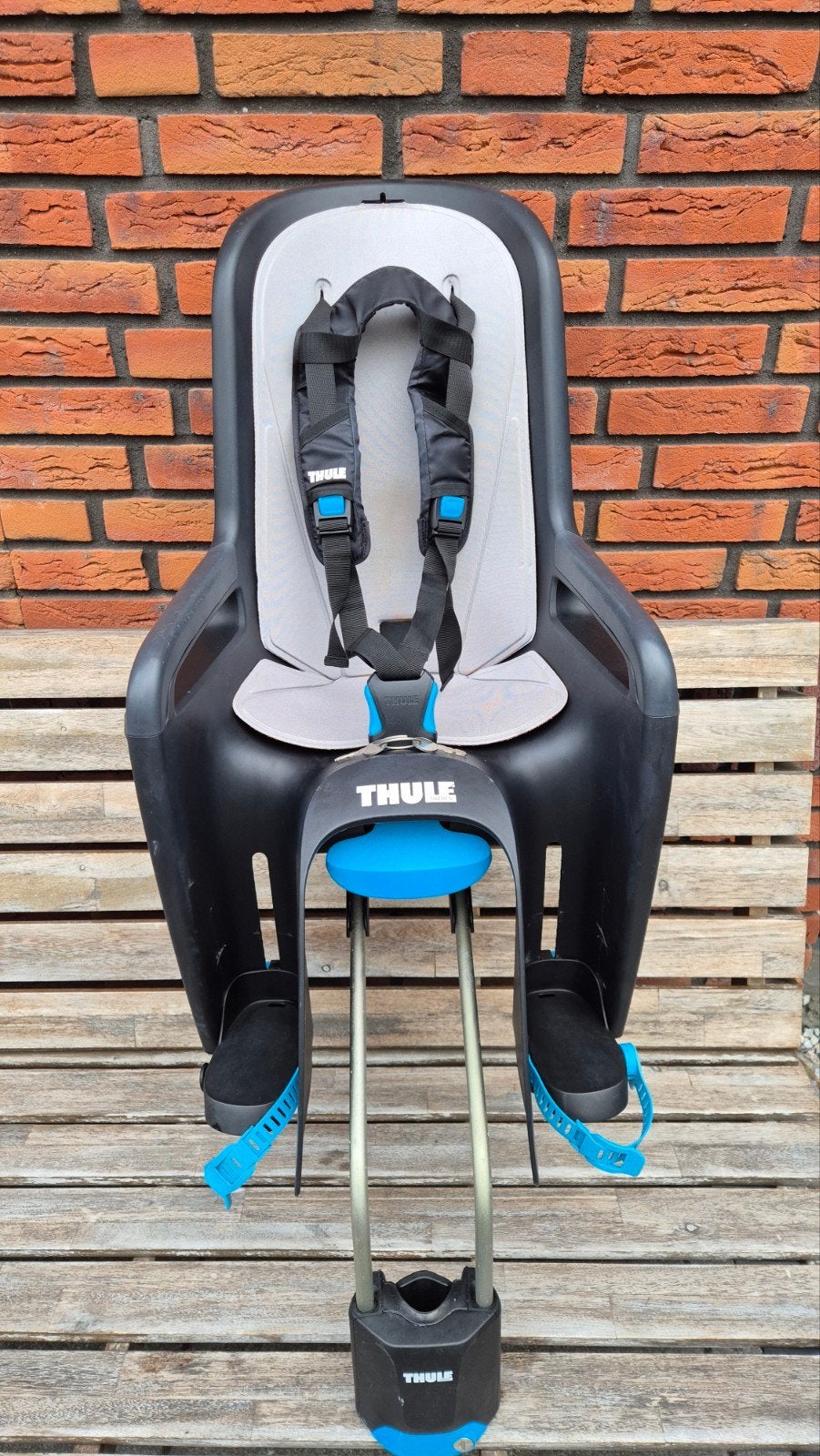 Thule Fietsstoel Achterzitje voor Zadelpenbevestiging, Ophalen, Achterzitje, 9 t/m 18 kg, Thule