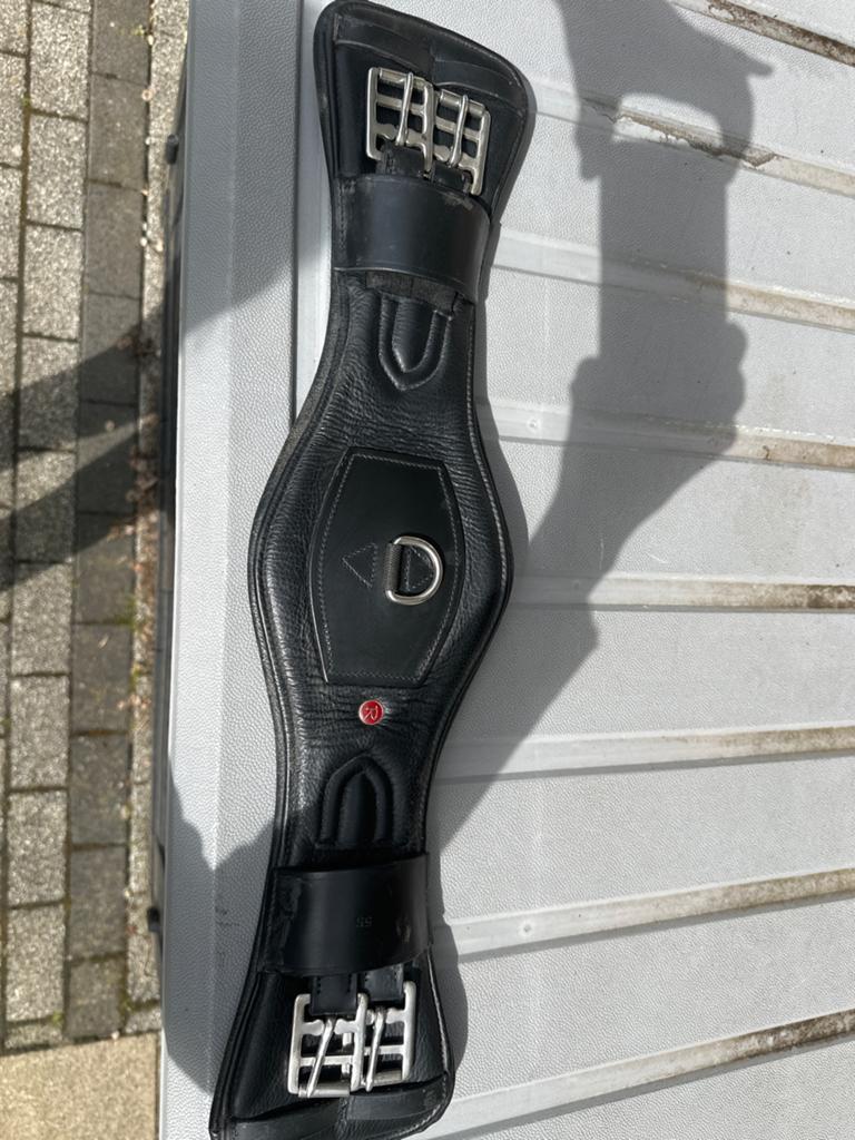 Nette super zachte zwarte leren Rossner dressuur singel, Ophalen, Zo goed als nieuw, Dressuur
