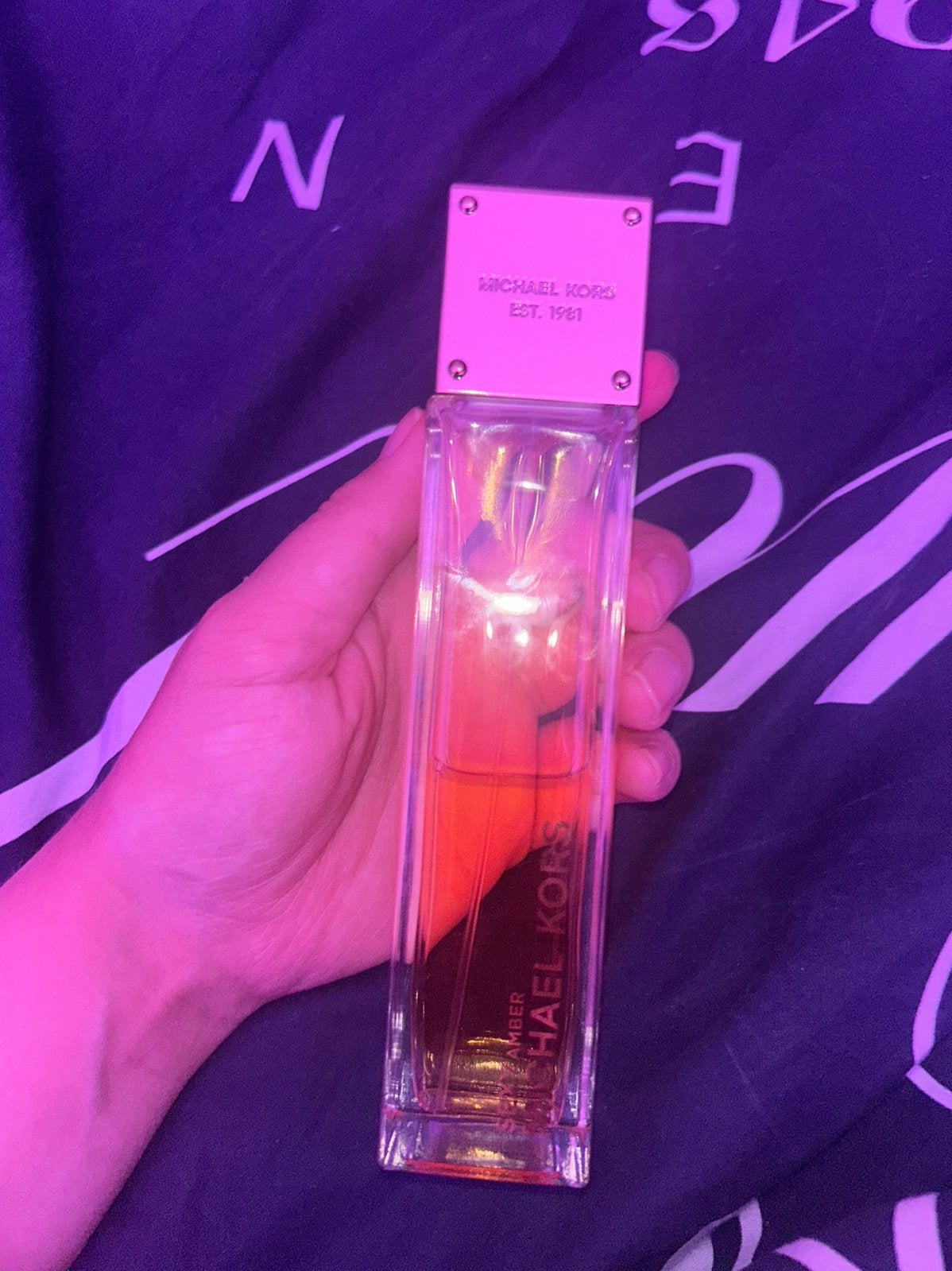 Michael Kors parfum Sexy Amber eau de parfum 100ml, Ophalen of Verzenden, Zo goed als nieuw