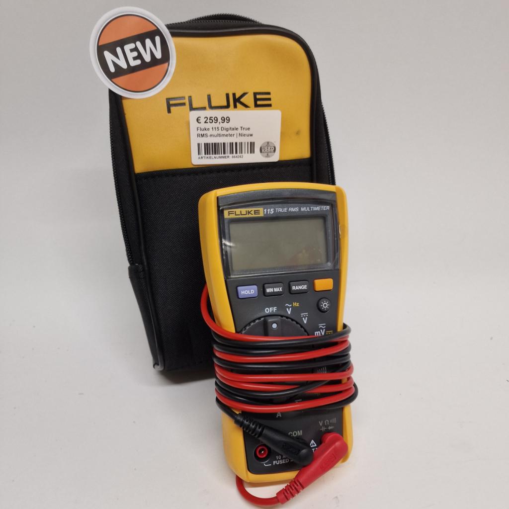 Fluke 115 Digitale True RMS-multimeter | Nieuw, Fluke, Nieuw, Support@fluke.com, 6920 Seaway Blvd
Everett, WA 98203
USA