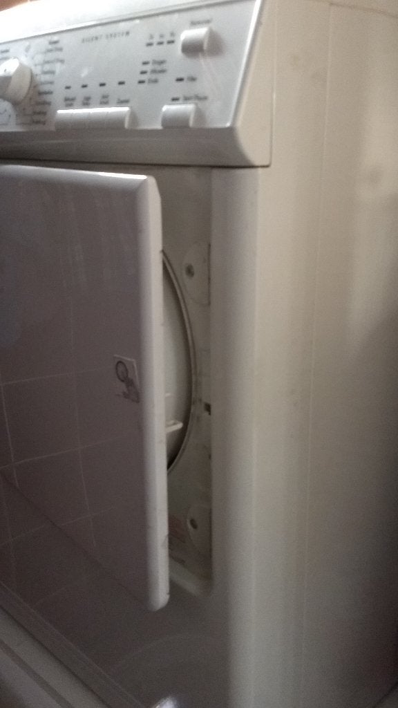 Droger  en Wasmachine  te koop, Witgoed en Apparatuur, Wasdrogers, Ophalen, Luchtafvoer, Zo goed als nieuw, Voorlader