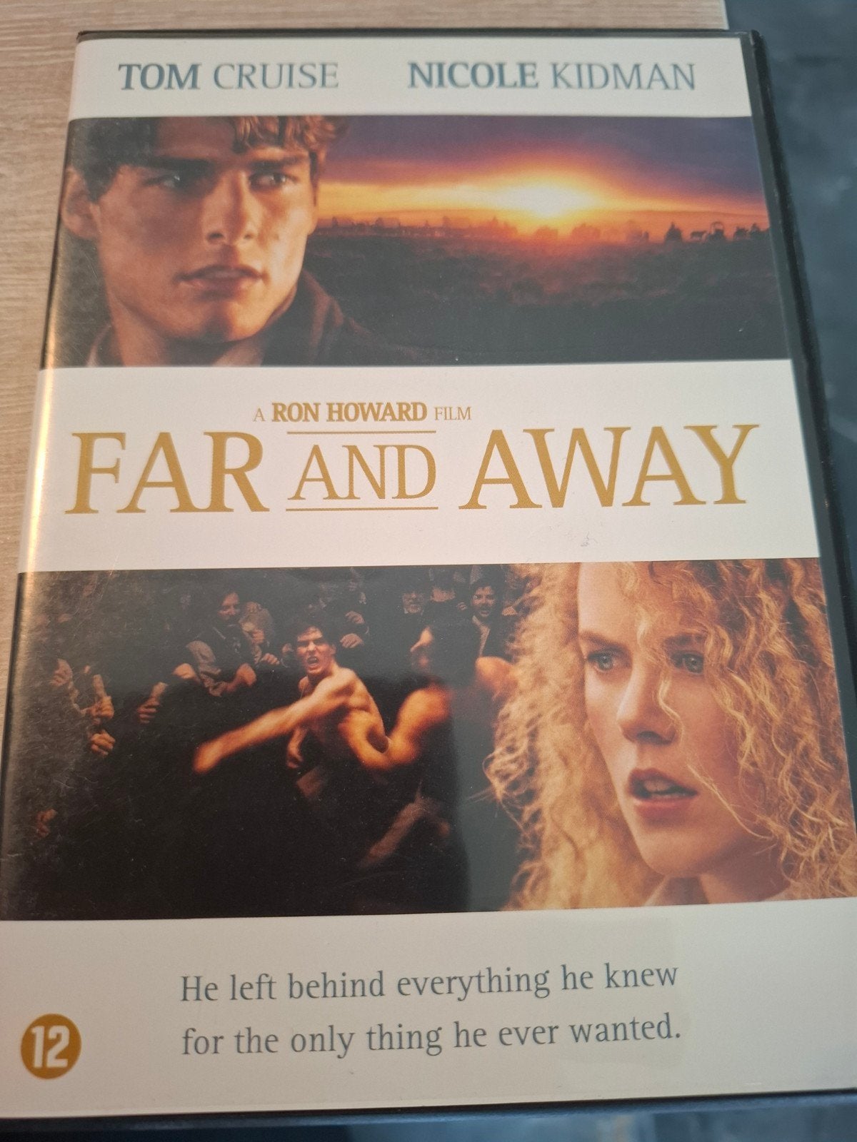 far and away - Tom cruise - Nicole kidman, Vanaf 12 jaar, Ophalen of Verzenden, Zo goed als nieuw