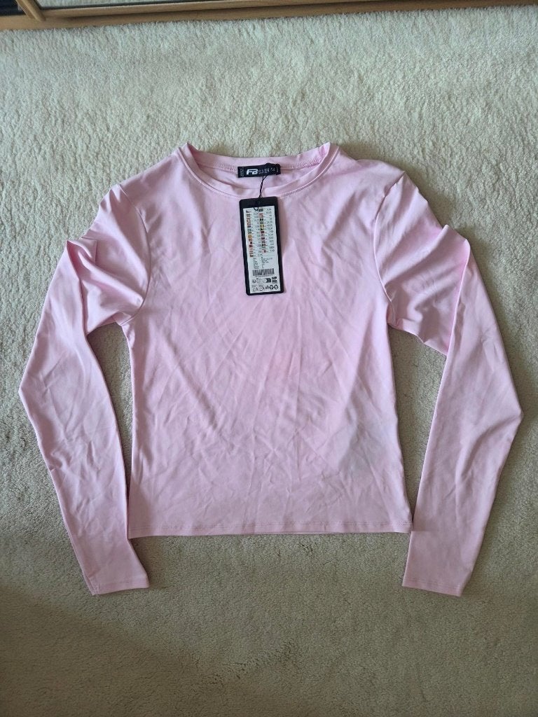 Nieuw Roze shirt met lange mouwen mt M, Kleding | Dames, T-shirts, Maat 38/40 (M), Nieuw, Ophalen of Verzenden, Lange mouw
