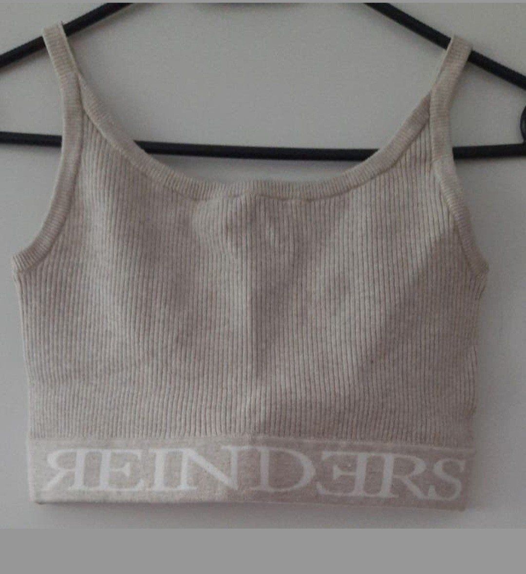 Reinders Topje XS - Beige Ribstof, Reinders, Beige, Ophalen of Verzenden, Zo goed als nieuw