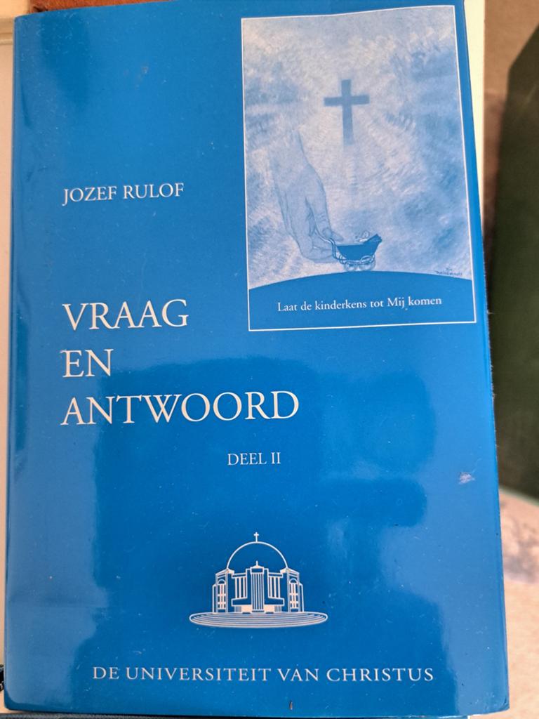 Vraag en Antwoord  De Universiteit van Christ, Ophalen of Verzenden, Gelezen, Jozef Rulof, Christendom | Katholiek