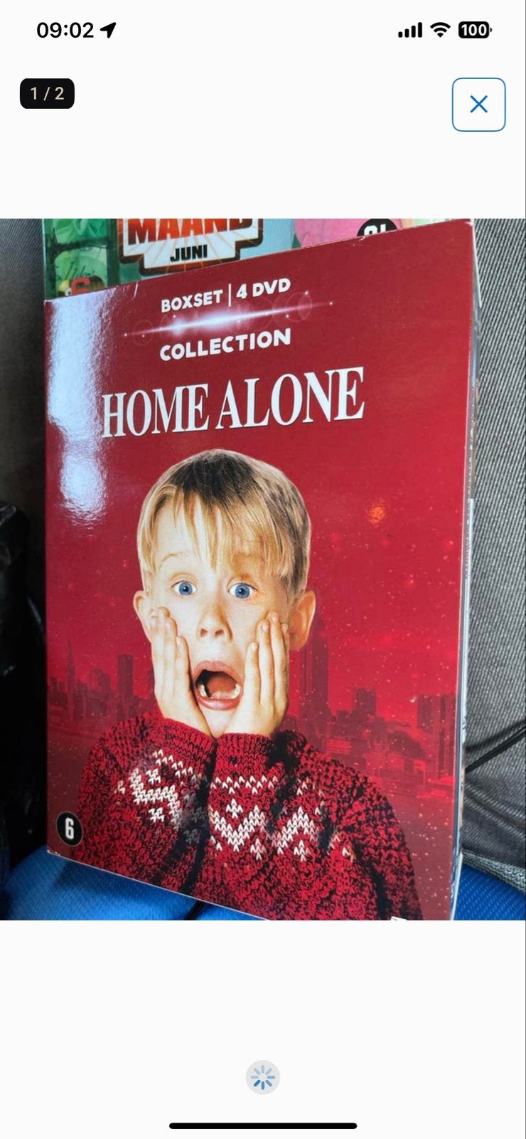 Home Alone Collection - Boxset 4 DVD's, Engels, Nederlands, Ophalen of Verzenden, Zo goed als nieuw