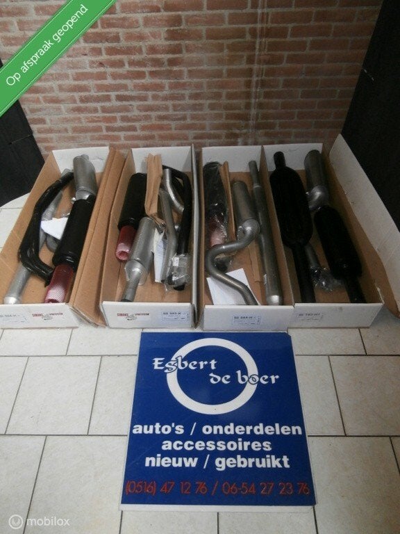 Uitlaat groep A + groep N Kadett C Manta A B Ascona A B, Auto-onderdelen, Uitlaatsystemen, Gebruikt, Opel, Ophalen of Verzenden