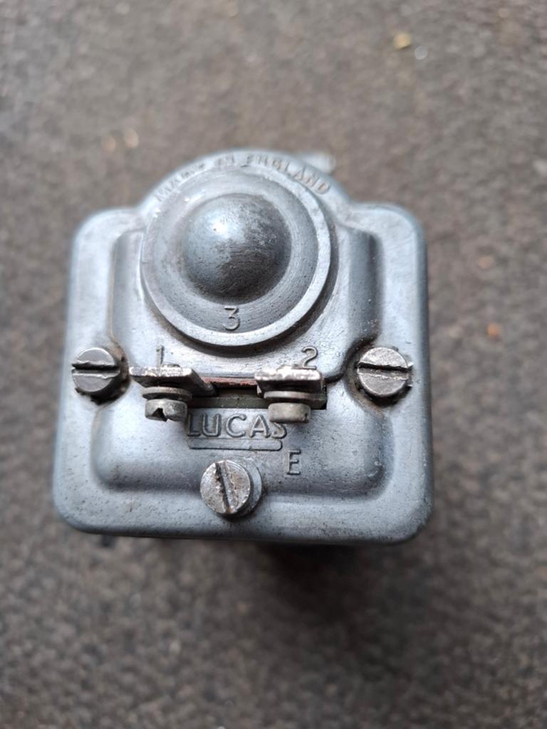 Ruitenwissermotor Lucas DR2 12V - Oldtimer, Auto-onderdelen, Ophalen of Verzenden, Gebruikt, Oldtimer onderdelen