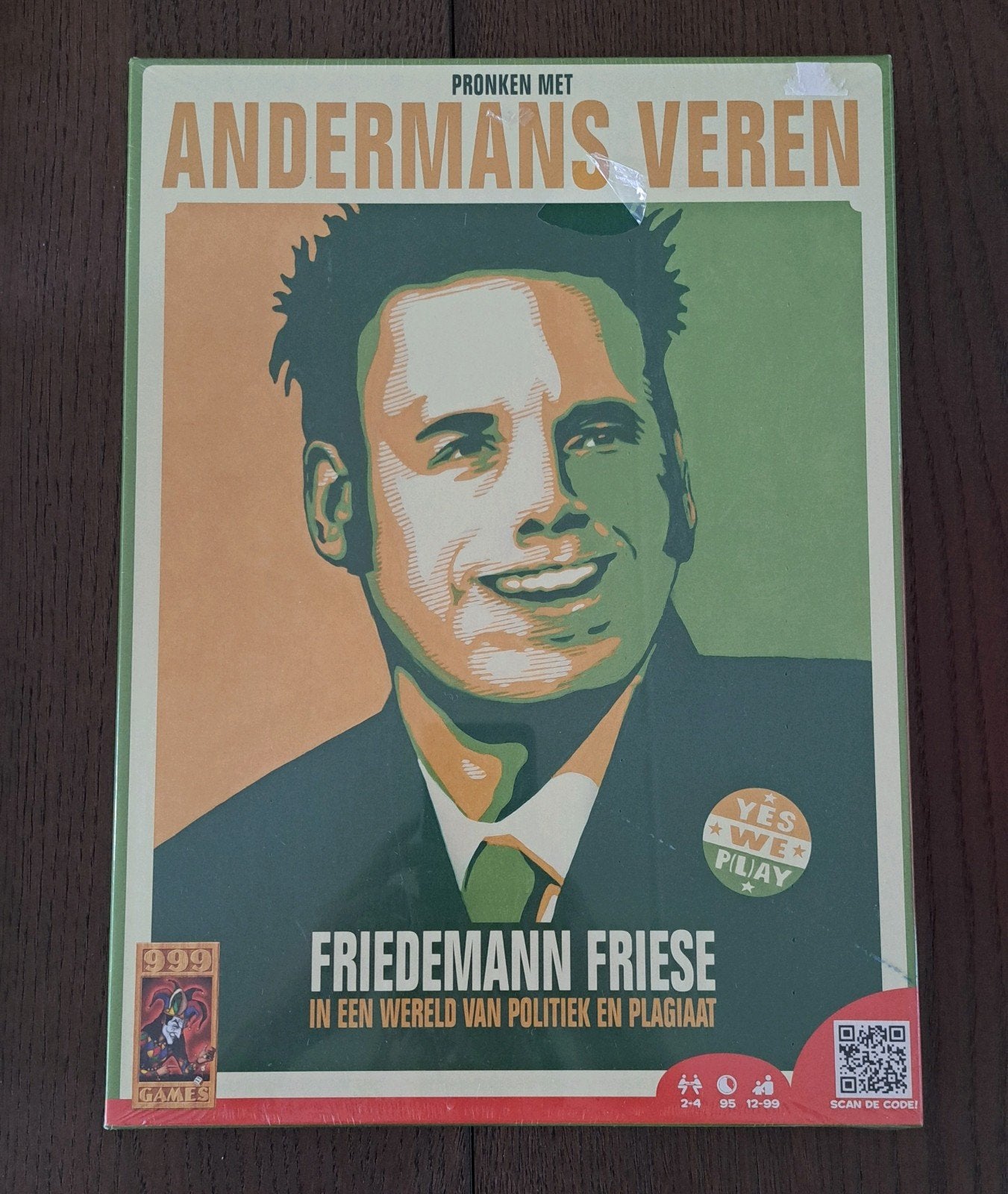 Pronken met andermans veren bordspel Friedemann Friese nieuw, Een of twee spelers, Ophalen, Nieuw, 999 Games
