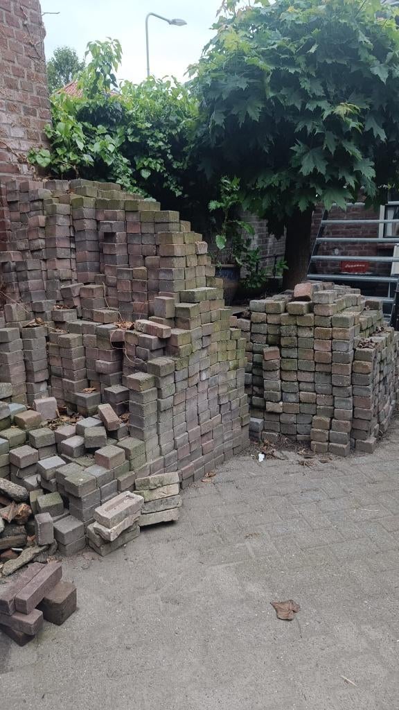 cobblestones, Ophalen, Gebruikt, Beton, Klinkers