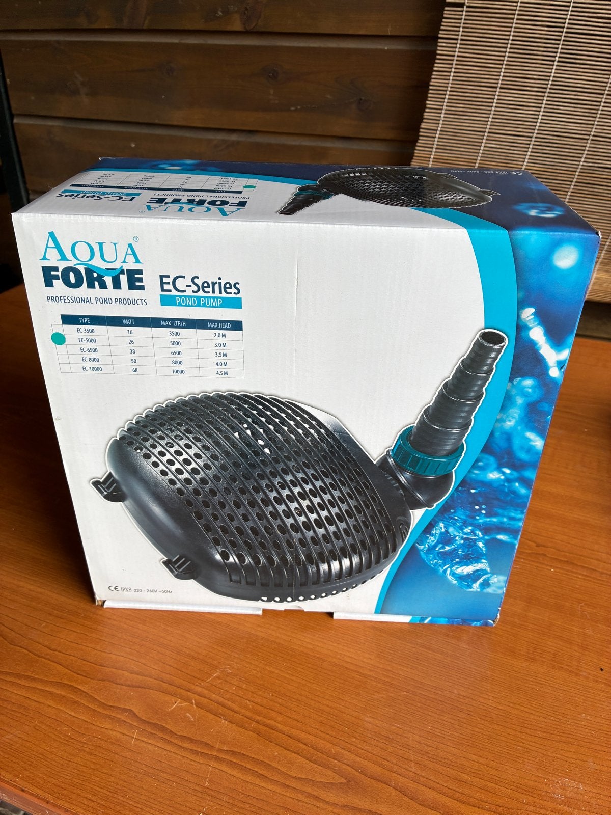 AquaForte EC-5000 Vijverpomp - Zo goed als nieuw, Ophalen of Verzenden, Zo goed als nieuw, Vijverpomp
