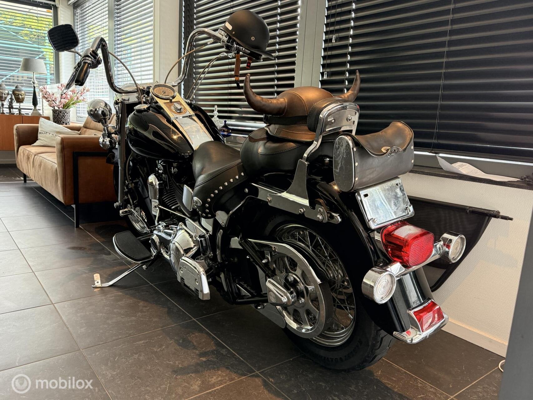 Harley Davidson 88 FLSTC Heritage Softail 2002, Motoren, Motoren | Harley-Davidson, Chopper, Bedrijf, 1449 cc, Joda 7500