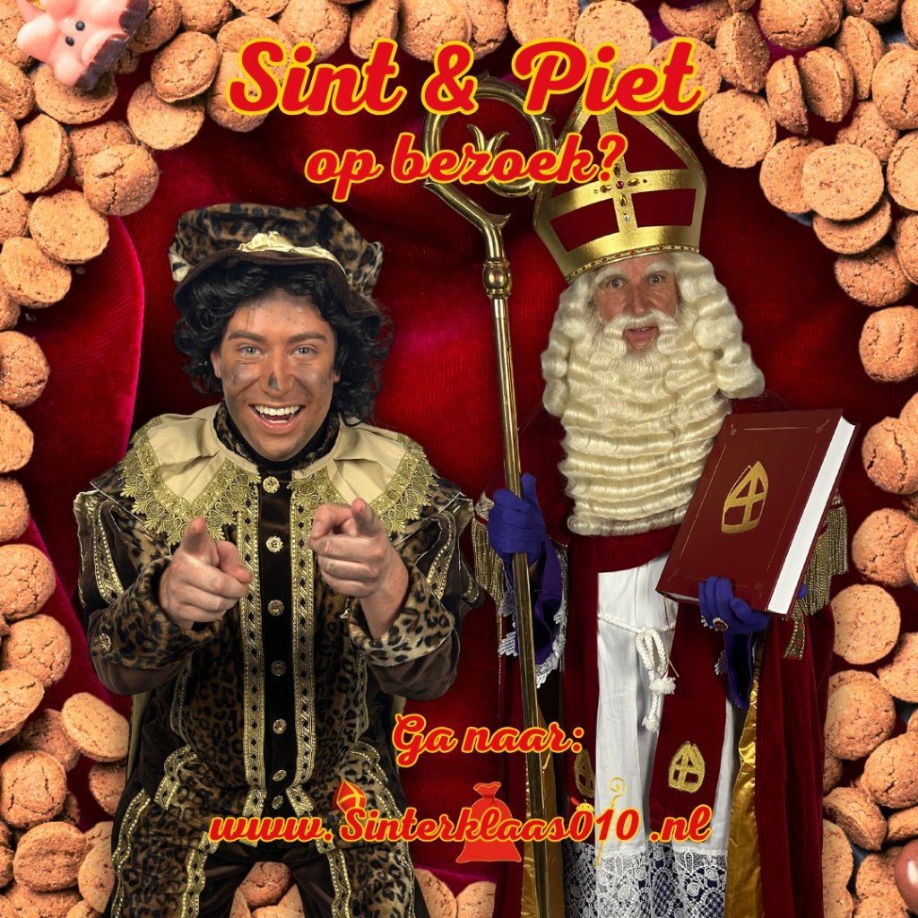Huisbezoek Sinterklaas en Piet - Sinterklaas010, Diversen, Ophalen, Van Heusdestraat 14b, Info@sinterklaas010.nl, Sinterklaas010