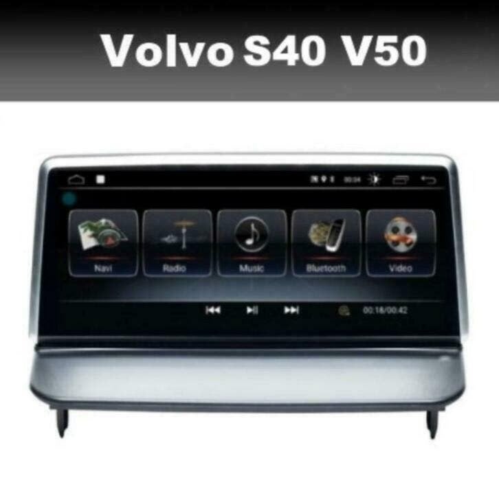 Volvo S40 V50 android 10 navigatie dab+ carplay 8,8inch, Ophalen of Verzenden, Nieuw