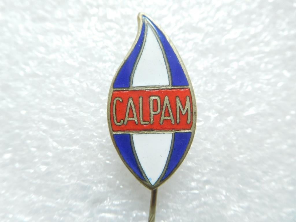 speldje CALPAM emaille, Ophalen of Verzenden, Zo goed als nieuw, Overige onderwerpen