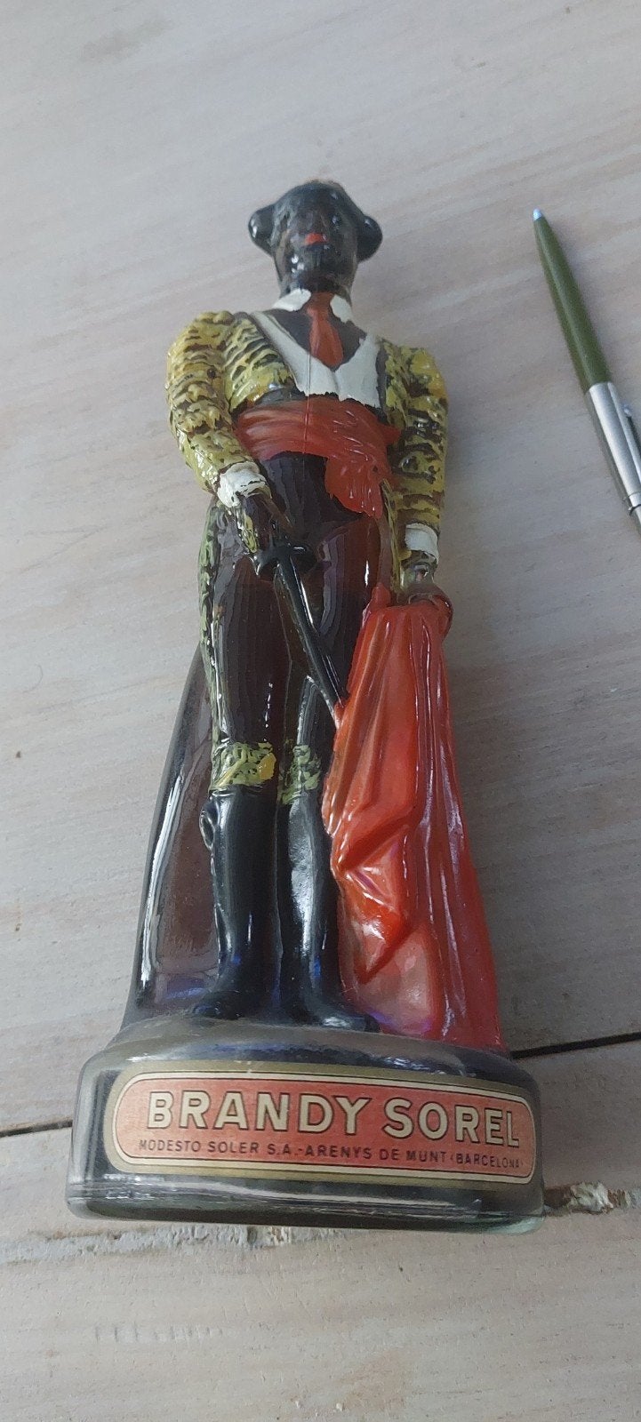 Vintage fles drank jaren 50/70, Ophalen of Verzenden, Overige gebieden, Overige typen