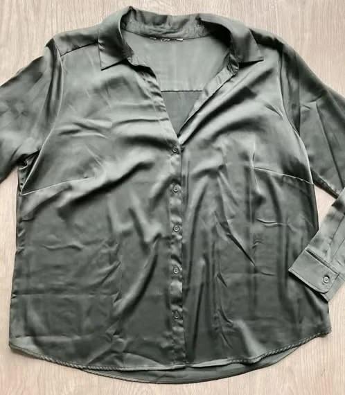 Groene blouse maat XL, Kleding | Dames, Blouses en Tunieken, Ophalen of Verzenden, Zo goed als nieuw, Maat 46/48 (XL) of groter