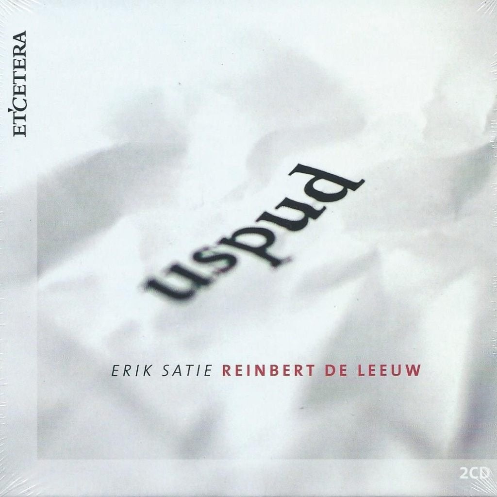NIEUW 2CD Satie: Uspud / Reinbert de Leeuw (Etcetera), Inclusief boekje, Kamermuziek, Boxset, Modernisme tot heden