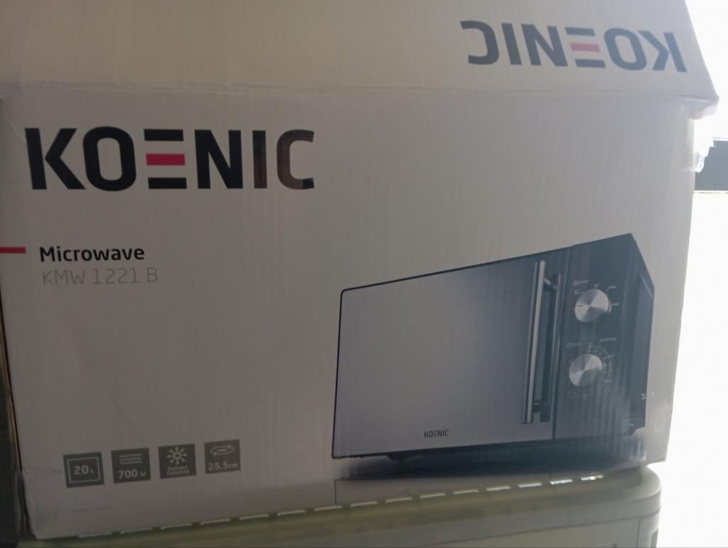 Koenic KMW 1221 B Magnetron -, Witgoed en Apparatuur, Magnetrons, Ophalen, Gebruikt, Minder dan 45 cm, Magnetron