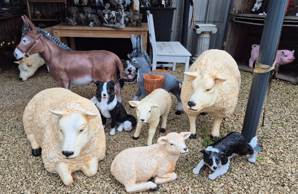 Polyester beelden, Tuin en Terras, Tuinbeelden, Ophalen of Verzenden, Nieuw, Kunststof, Dierenbeeld