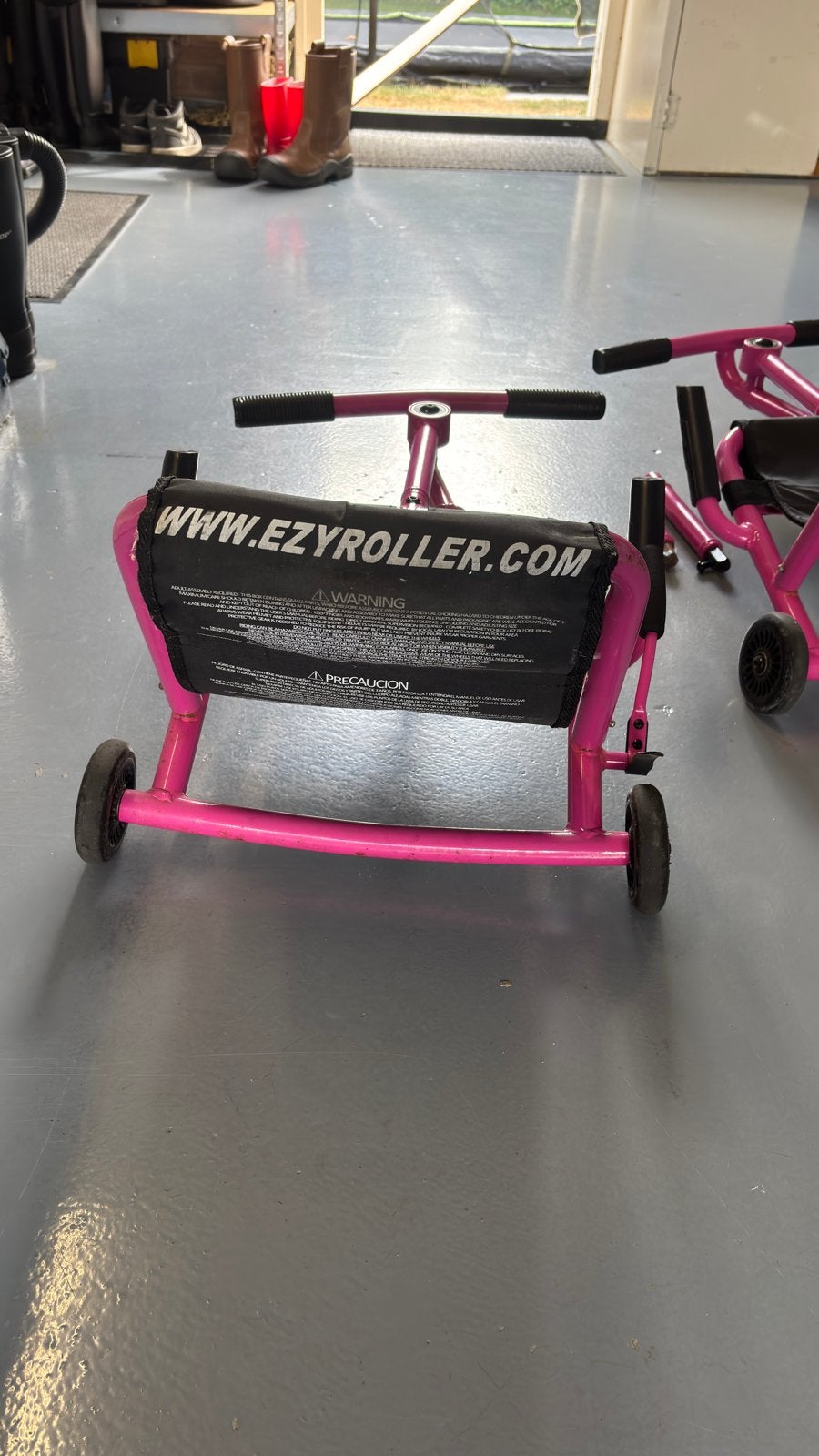 EzyRoller Classic Roze - 2 stuks met verlengstukken, Ophalen, Zo goed als nieuw, Overige typen