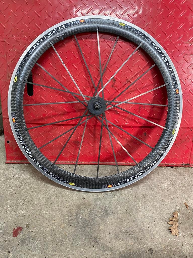 Mavic cosmic Carbon voorwiel, Ophalen of Verzenden, Gebruikt, Wiel