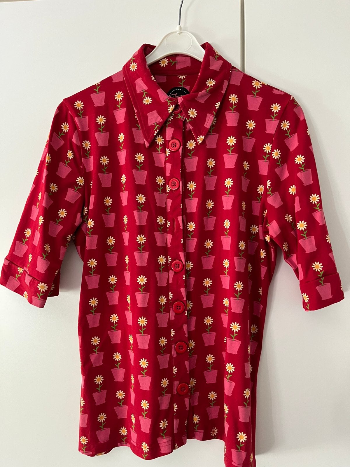 Tante Betsy blouse maat XL, Ophalen of Verzenden, Zo goed als nieuw, Maat 46/48 (XL) of groter, Blauw