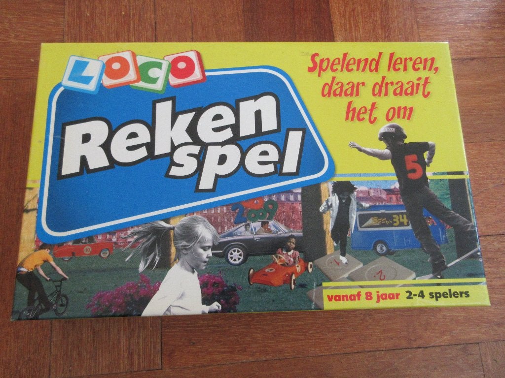 Loco Rekenspel, Ophalen of Verzenden, Gebruikt, Puzzelen